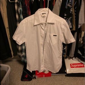 [55% OFF!] Dolce & Gabbana Button Up T-Shirt